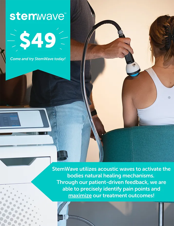 Chiropractic Centennial CO StemWave Therapy Special